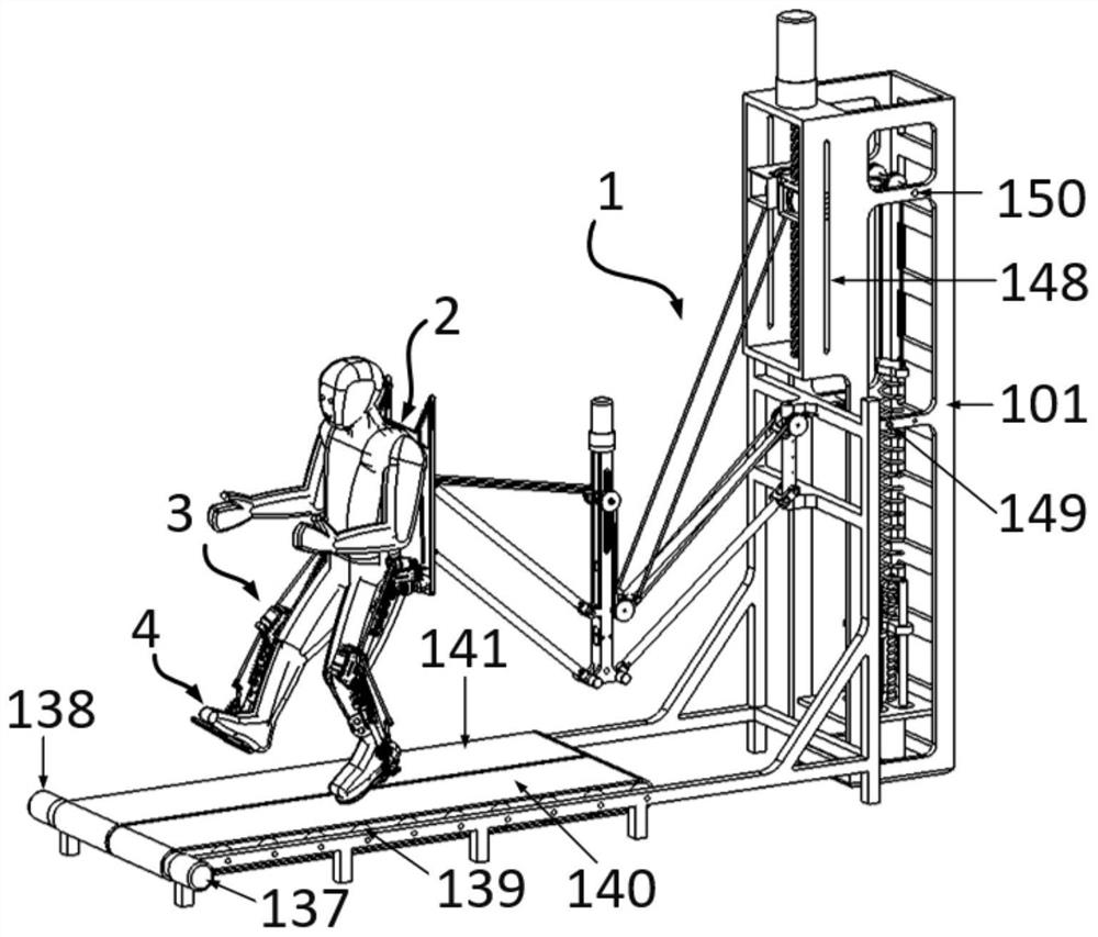 A low-gravity exercise simulation exoskeleton for astronauts