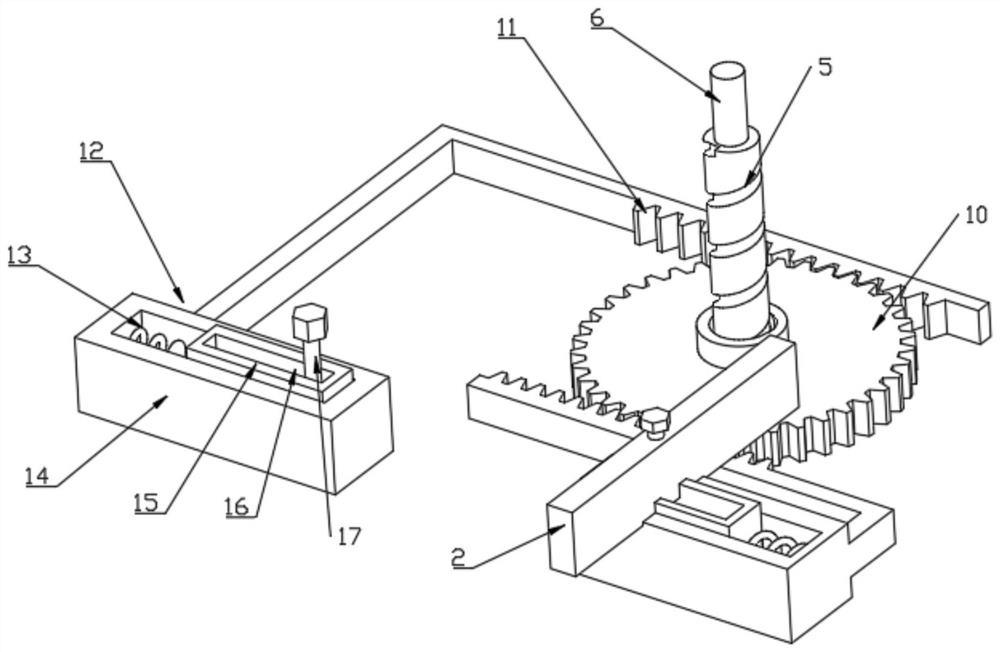 Clamping and drilling device