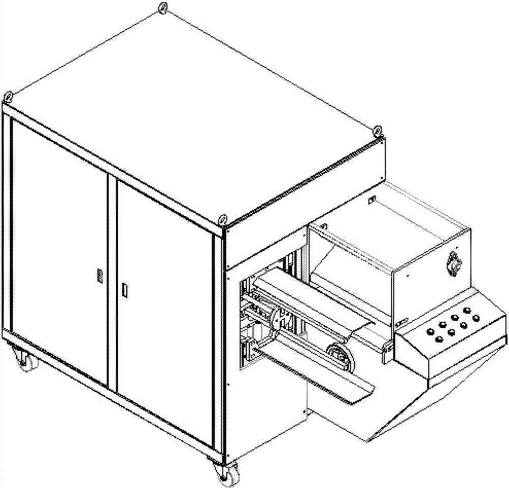 A fully automatic winding machine