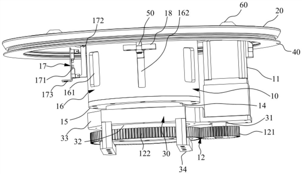 Jacking device and AGV