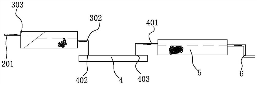 Seawater crab fry breeding device and breeding water self-circulation and self-purification method