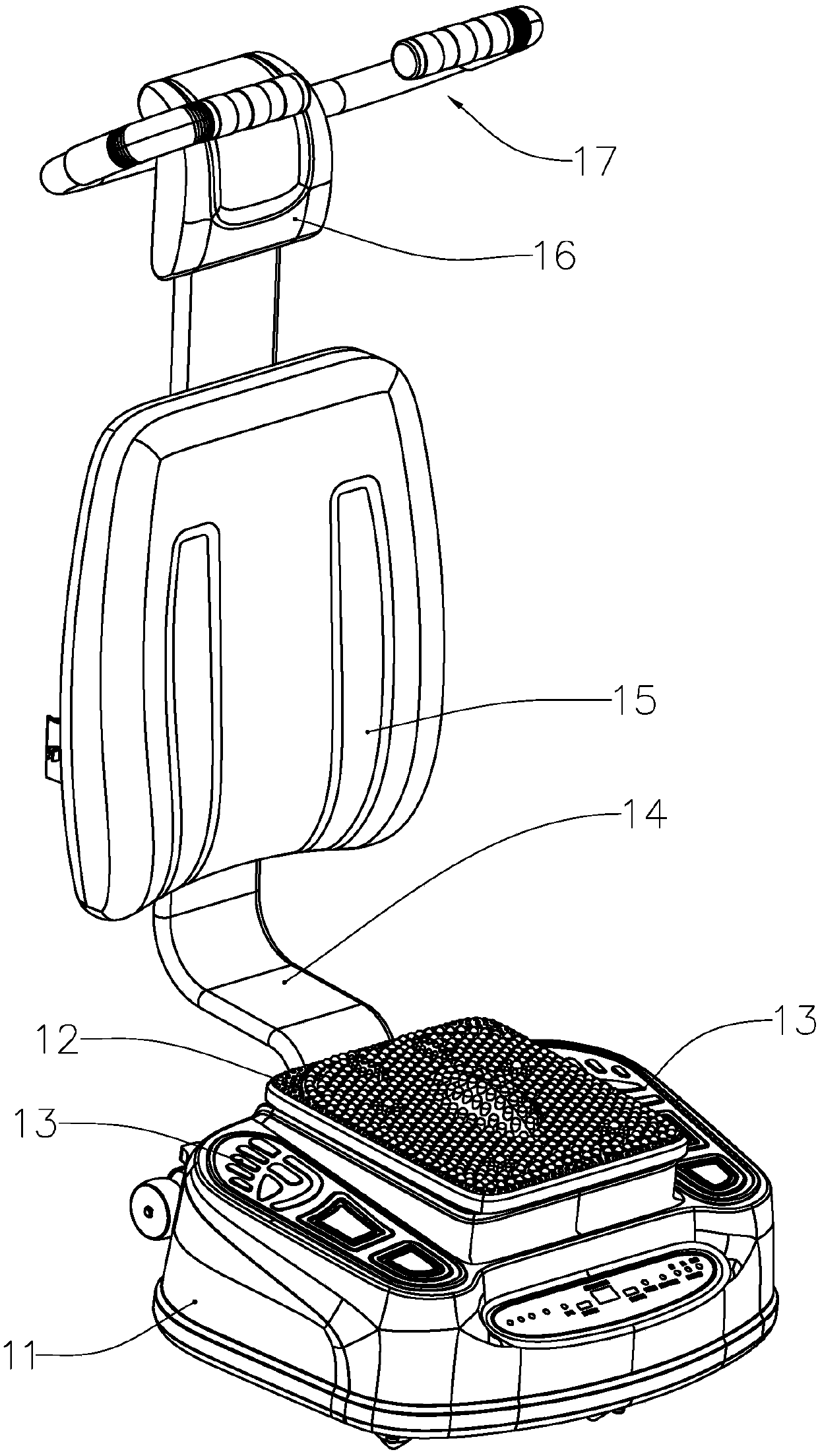 Electromagnetic plaster and multifunctional physiotherapy instrument