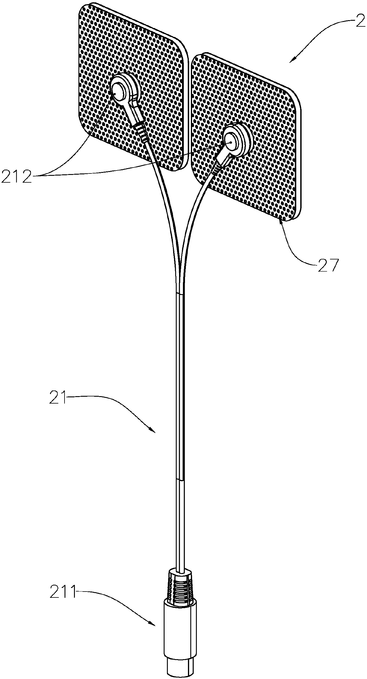 Electromagnetic plaster and multifunctional physiotherapy instrument