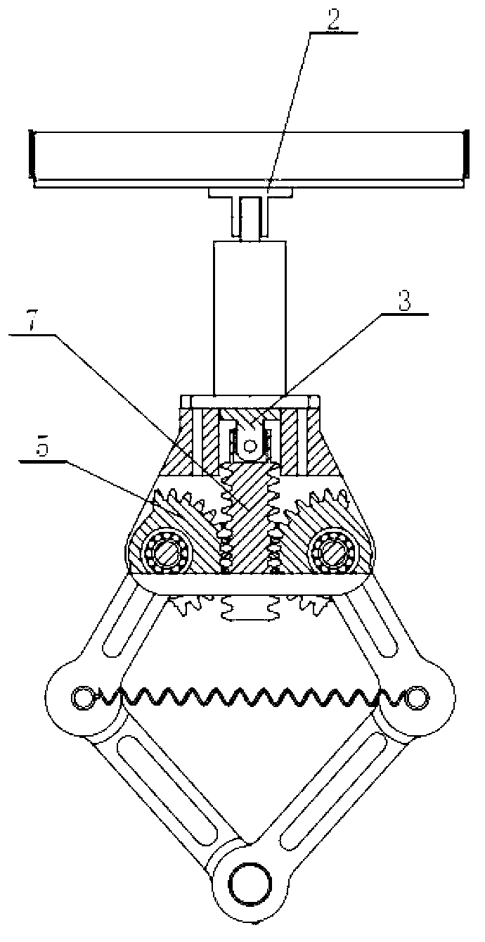 Robot bouncing mechanism based on hydraulic drive