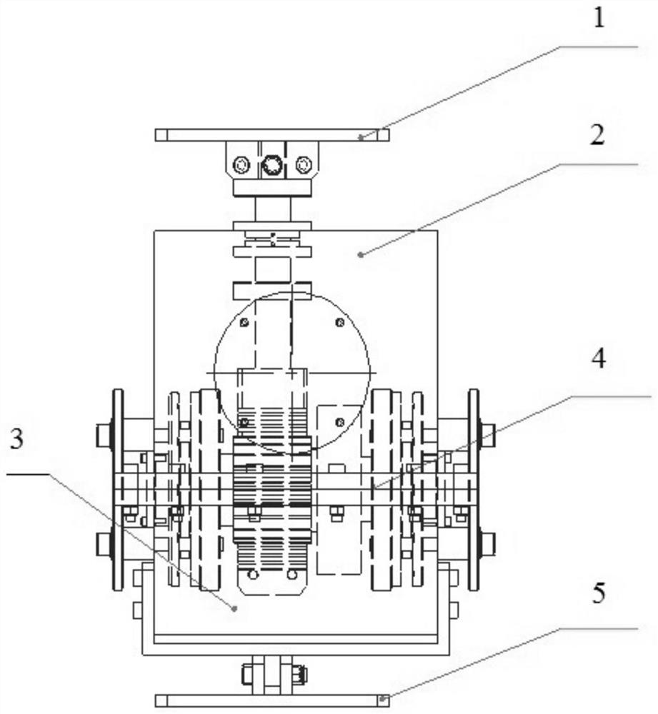 One-way non-lost motion friction damper