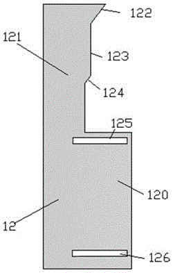 Convenient connection type power supply wire cable connection locking device used for construction machinery