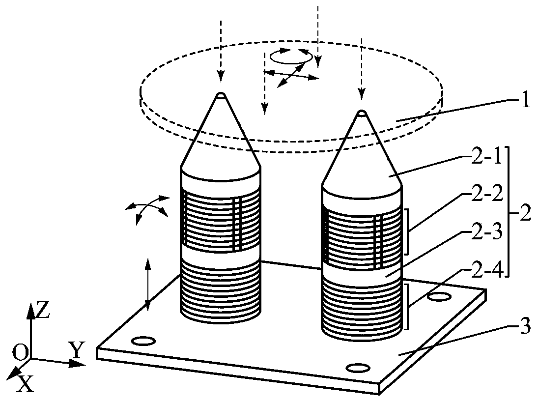 Ultra-precision three-degree-of-freedom planar motion platform driven by piezoelectricity and its excitation method