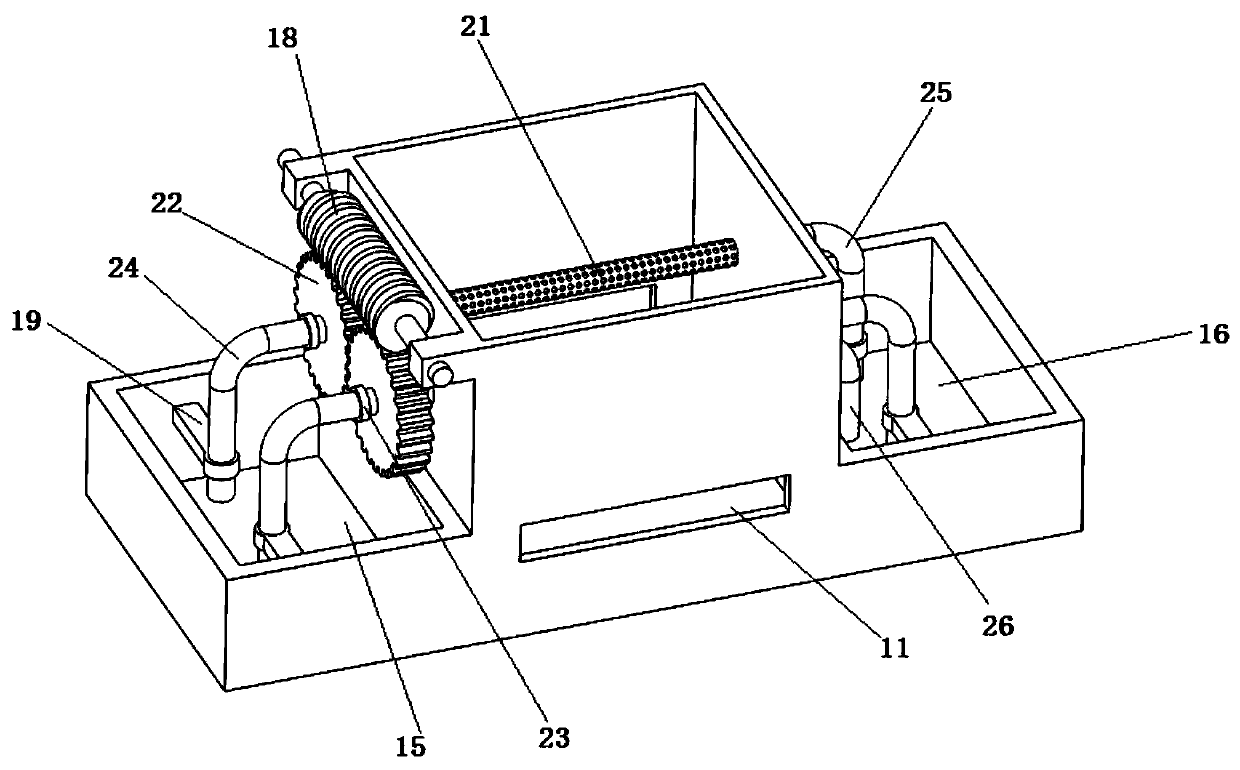 Etching device for solar cell production