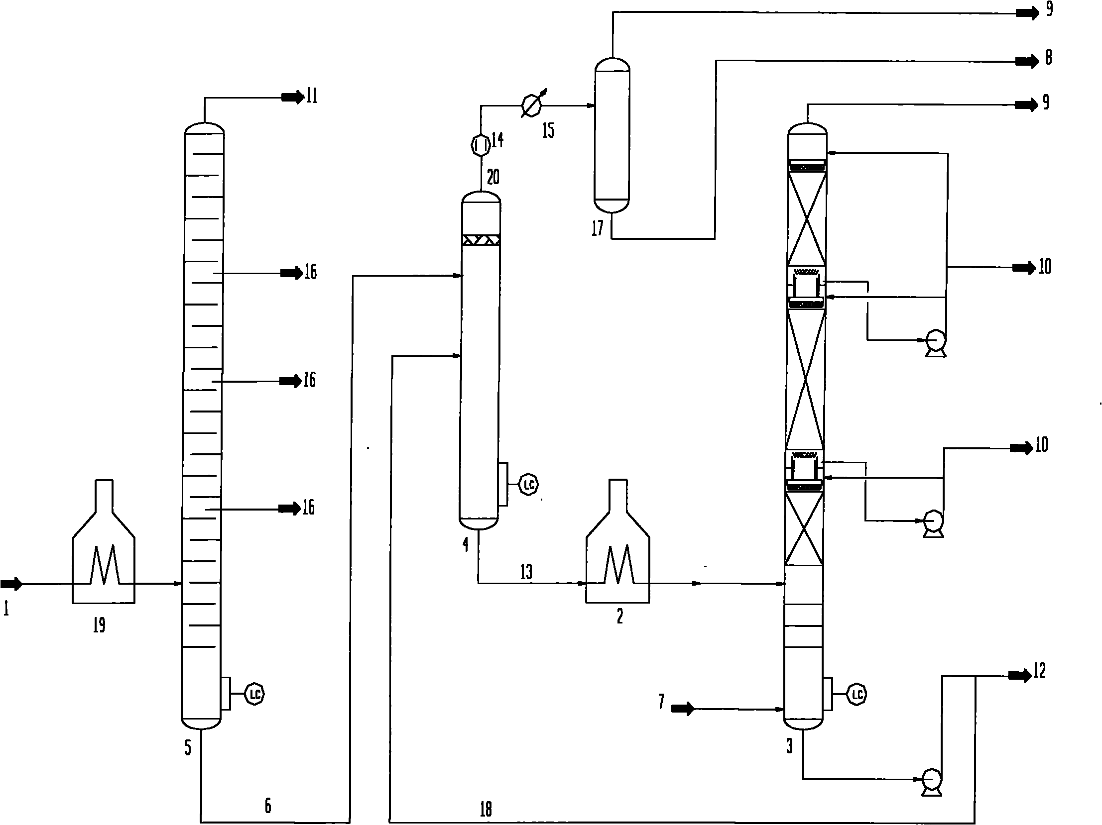 Crude oil processing method