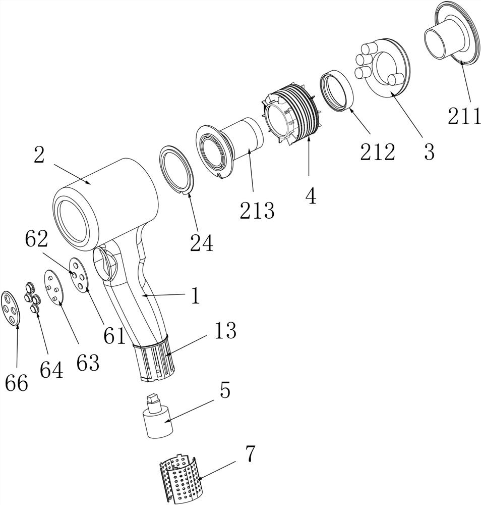 Hair drier with high wind speed