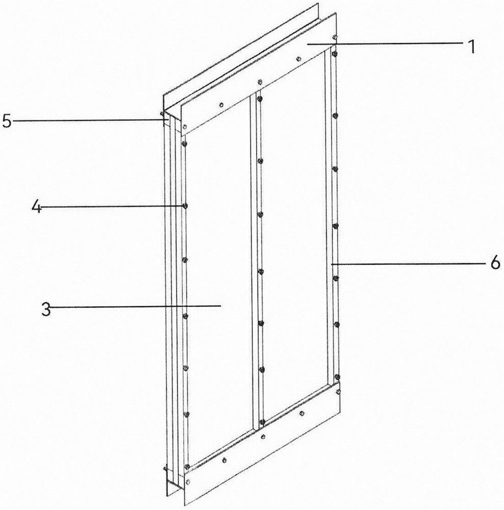 Novel bamboo laminated wood sandwich shear wall