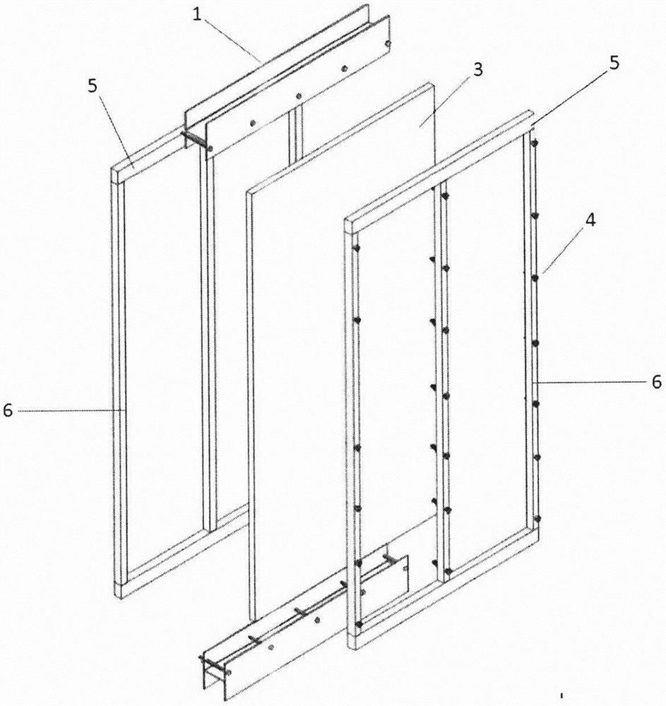 Novel bamboo laminated wood sandwich shear wall