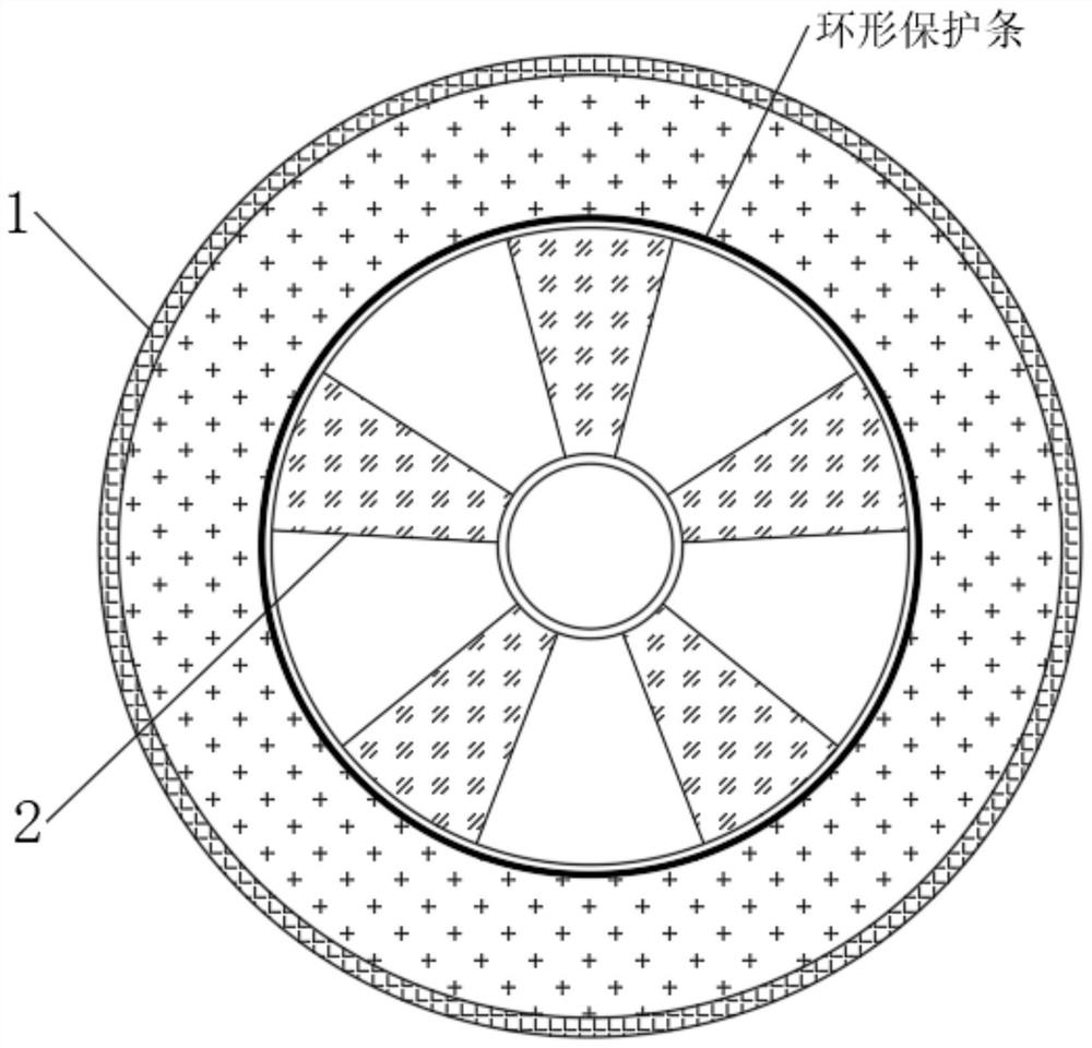 Tire detection control equipment based on wireless network and use method thereof