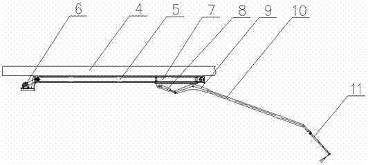 Hot metal tank slag removal system and hot metal tank slag removal method