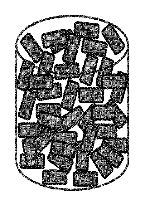 Method for enhancing volumetric capacity in gas storage and release systems