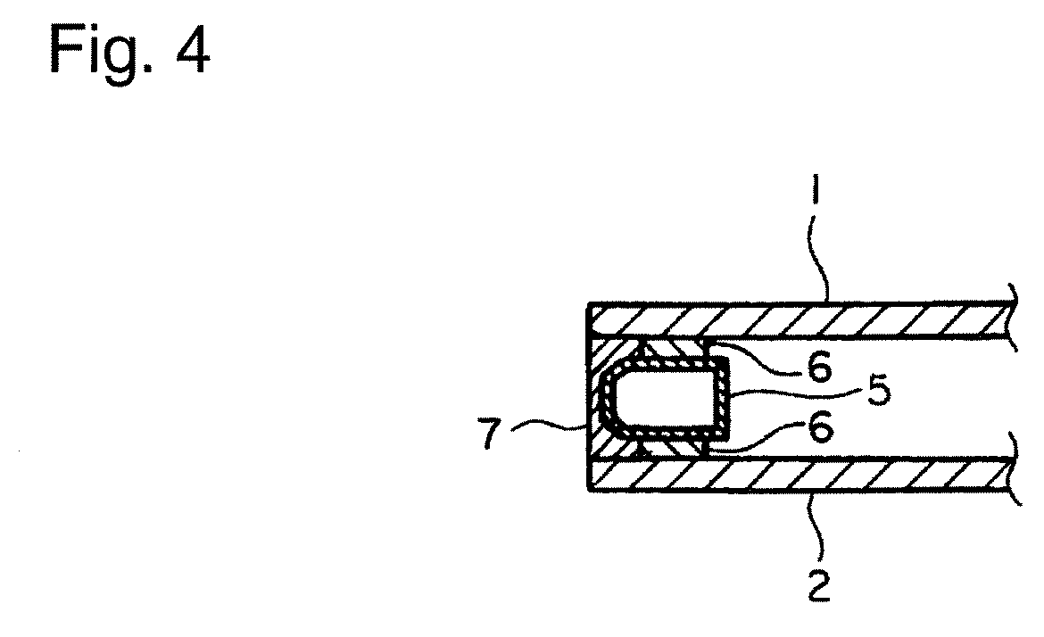 Single-sealed multilayer transparent unit