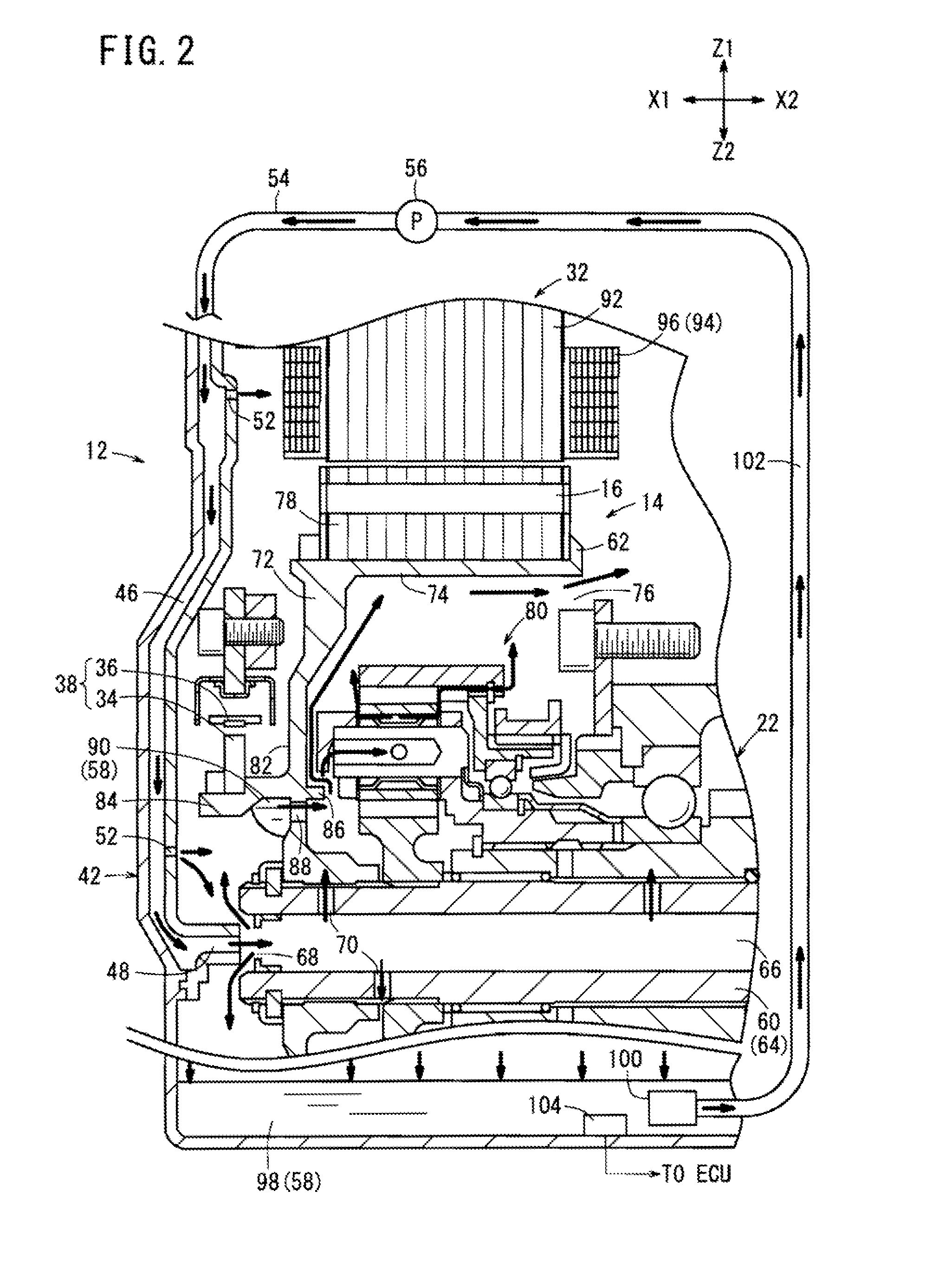 Method of estimating magnet temperature for rotary electric machinery