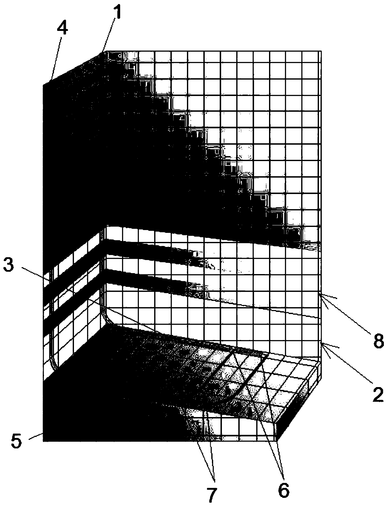 A salt mine mining method using horizontal branch holes butt joint well group