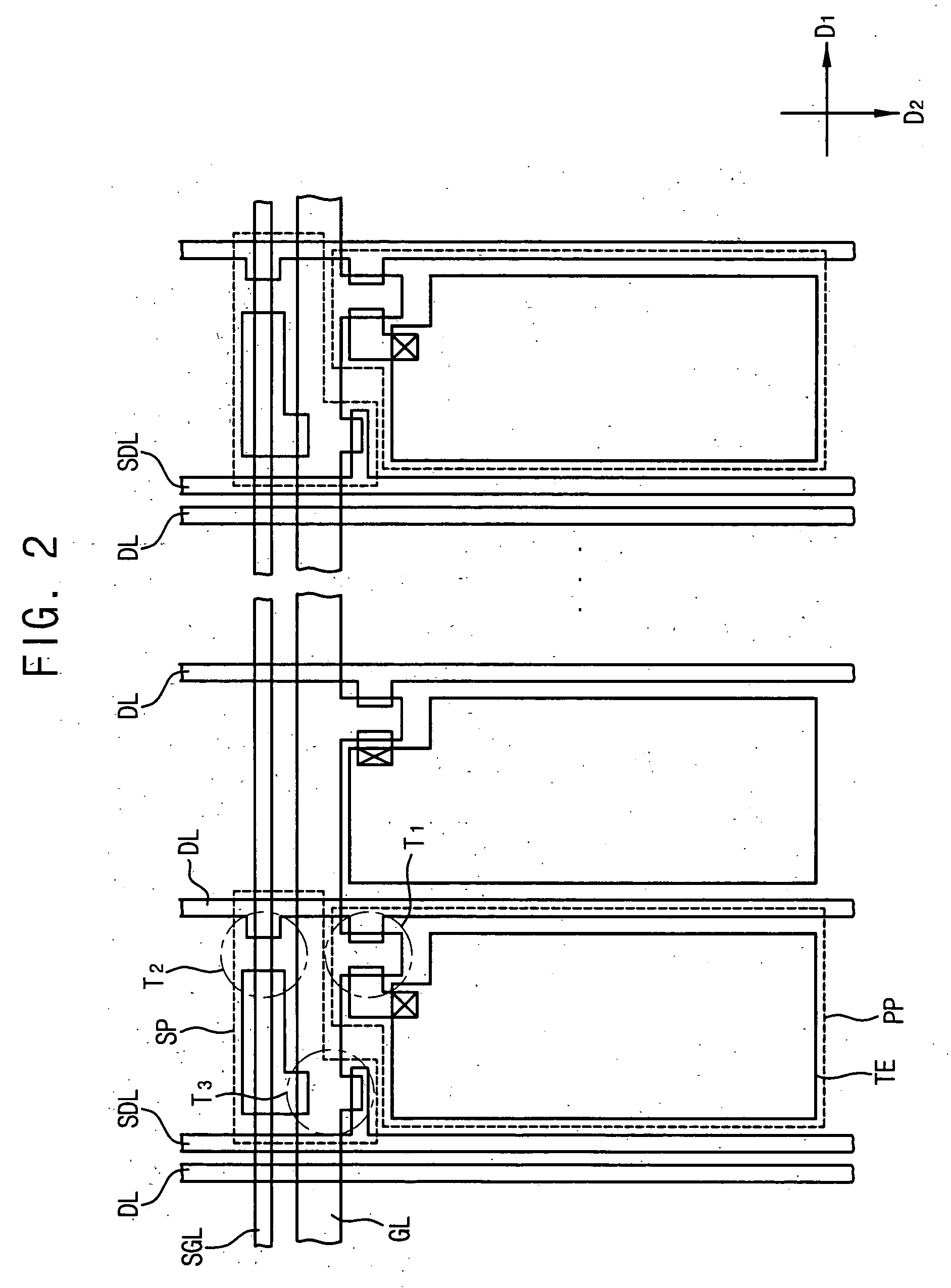 Touch position detecting device, method of detecting touch position and touch screen display device having the same