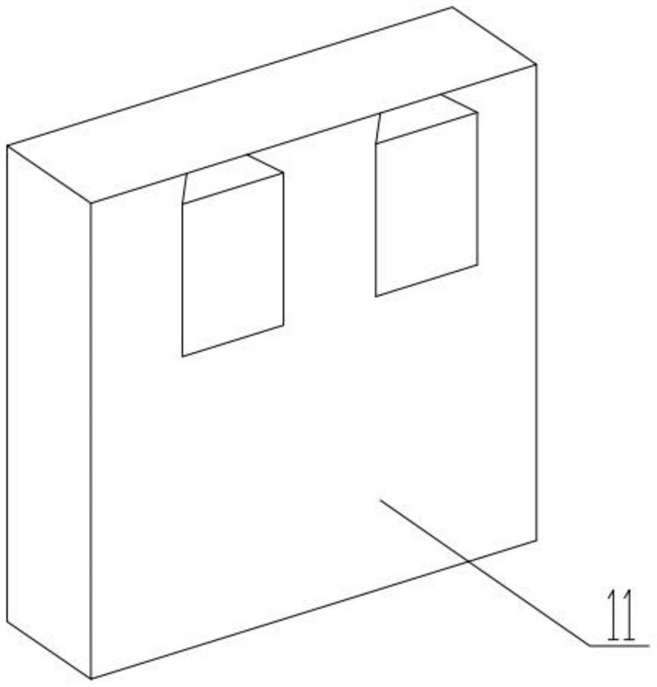 Granite drilling device and construction method