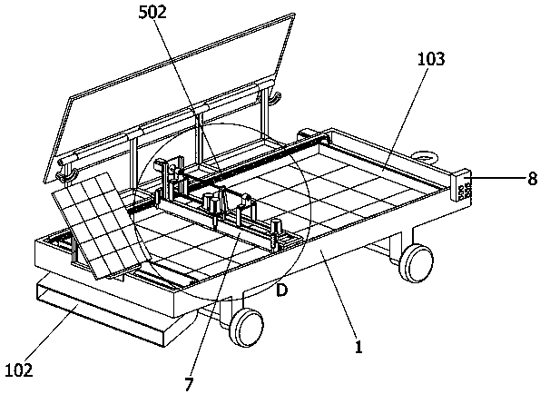 New energy intelligent drying vehicle