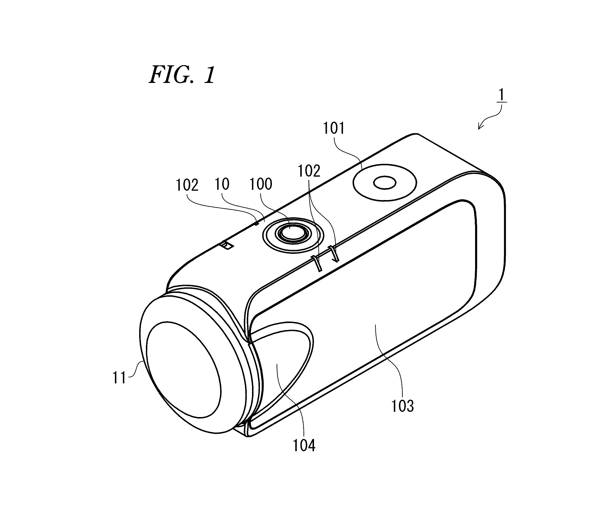 Panoramic-imaging digital camera, and panoramic imaging system