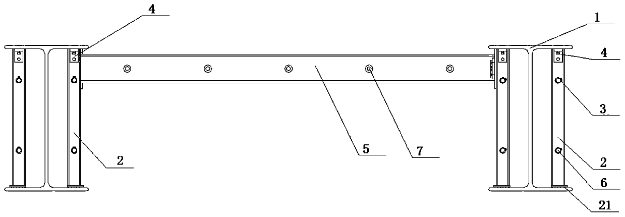 Steel structure beam