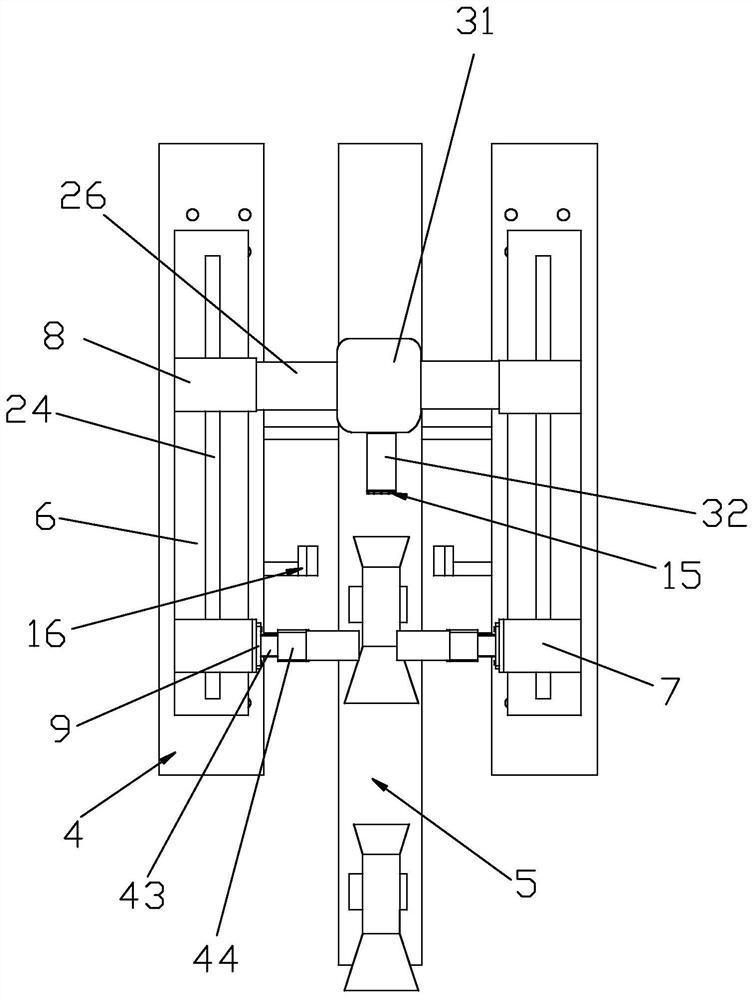 Gas pipeline welding device for integrated stove