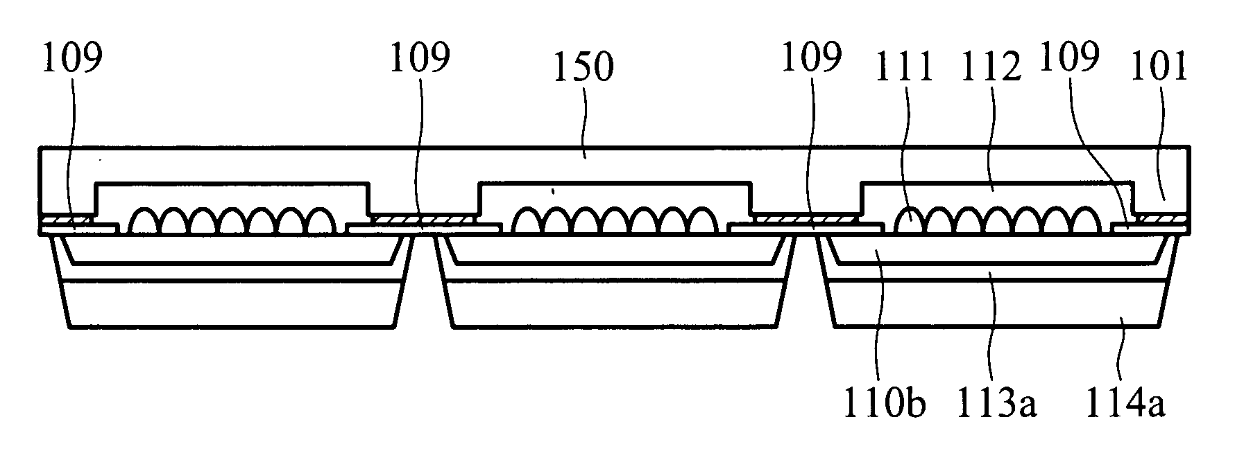 Glass dam structures for imaging devices chip scale package