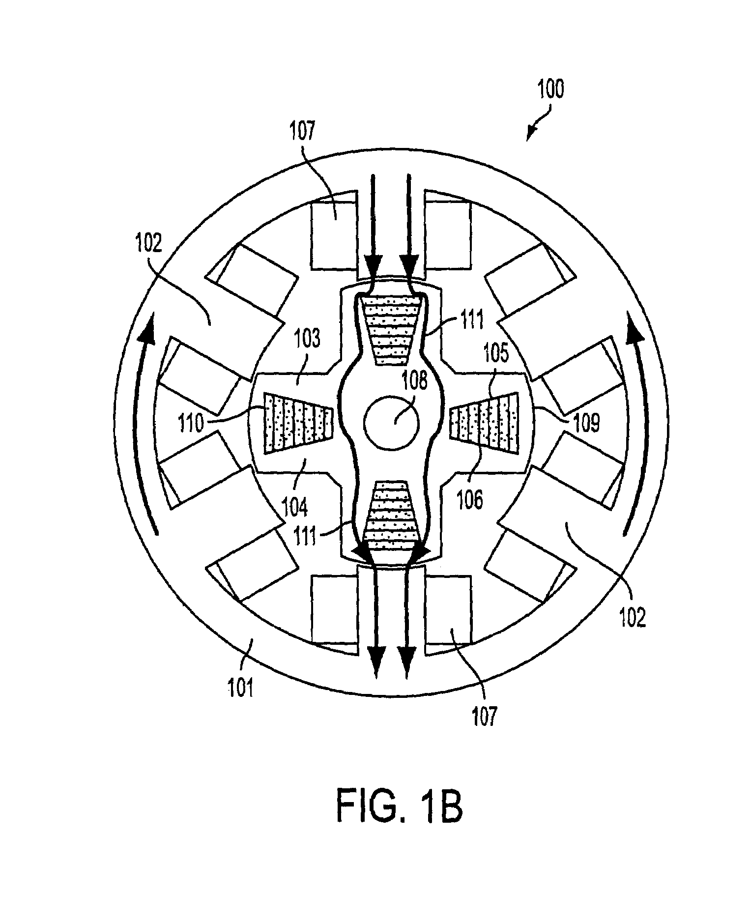 Radial-axial electromagnetic flux electric motor, coaxial electromagnetic flux electric motor, and rotor for same