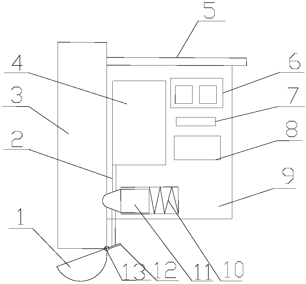 A gated automatic timing device for feeding anthelmintics to dogs