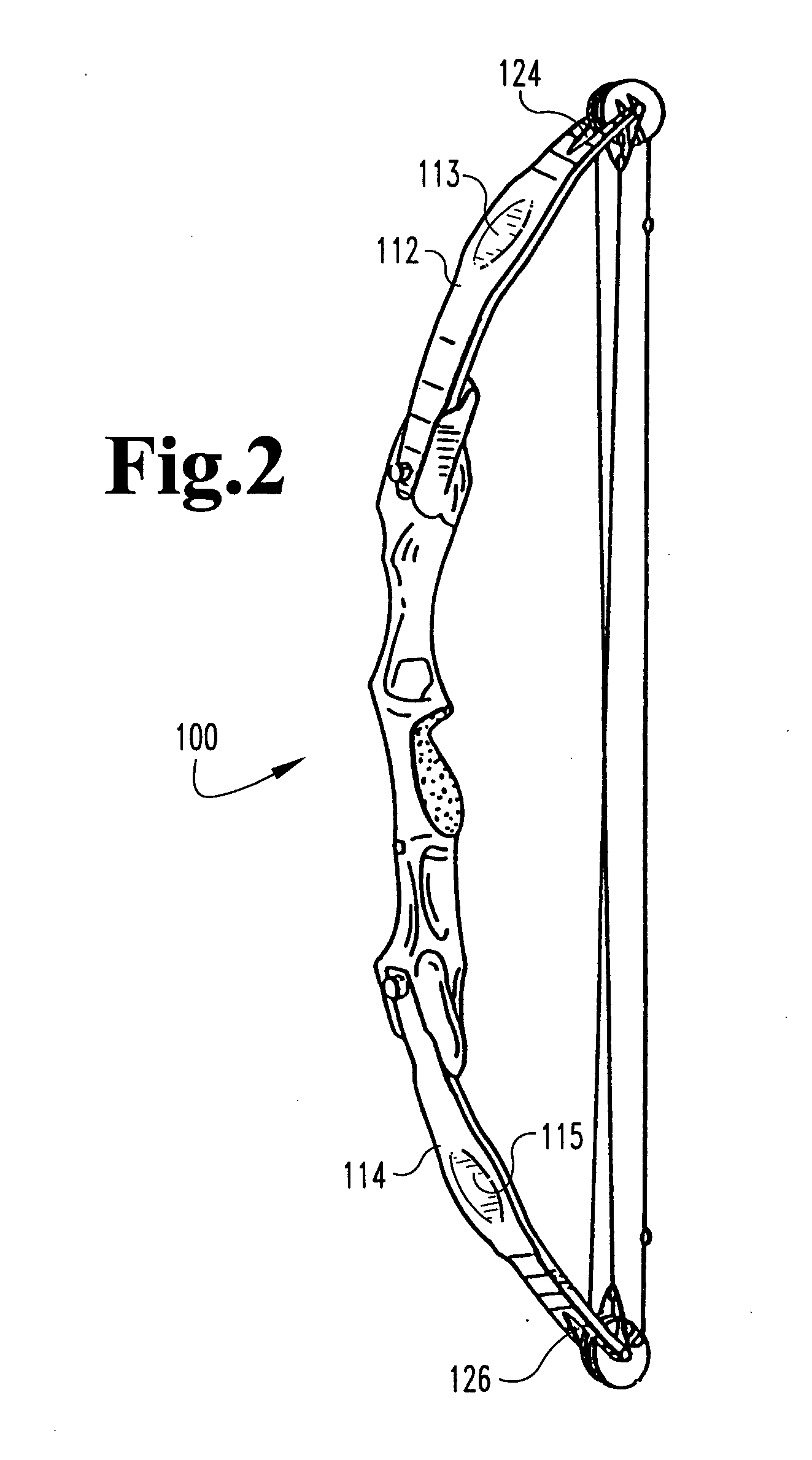 Method for manufacturing ribbed archery bow limb portions and the ribbed archery bow limb portions produced thereby