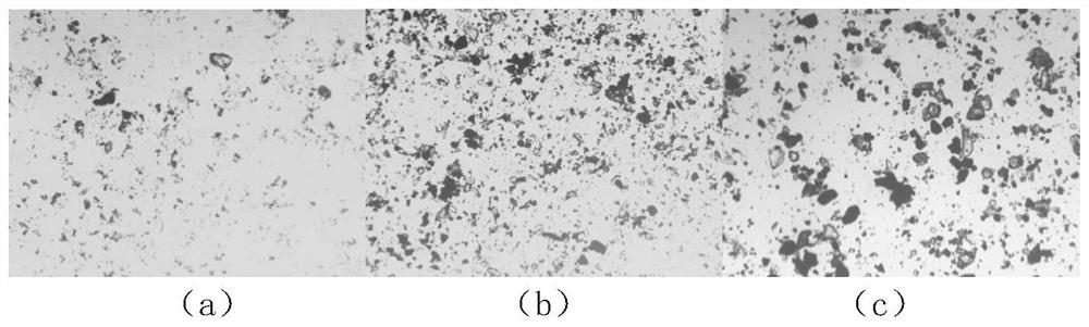 In-situ online characterization method for structural characteristics of micro-fine particle iron mineral aggregate