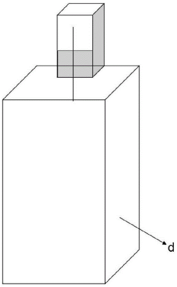 Test method for bonding strength of chopped ultrafine organic fiber and cement-based composite interface