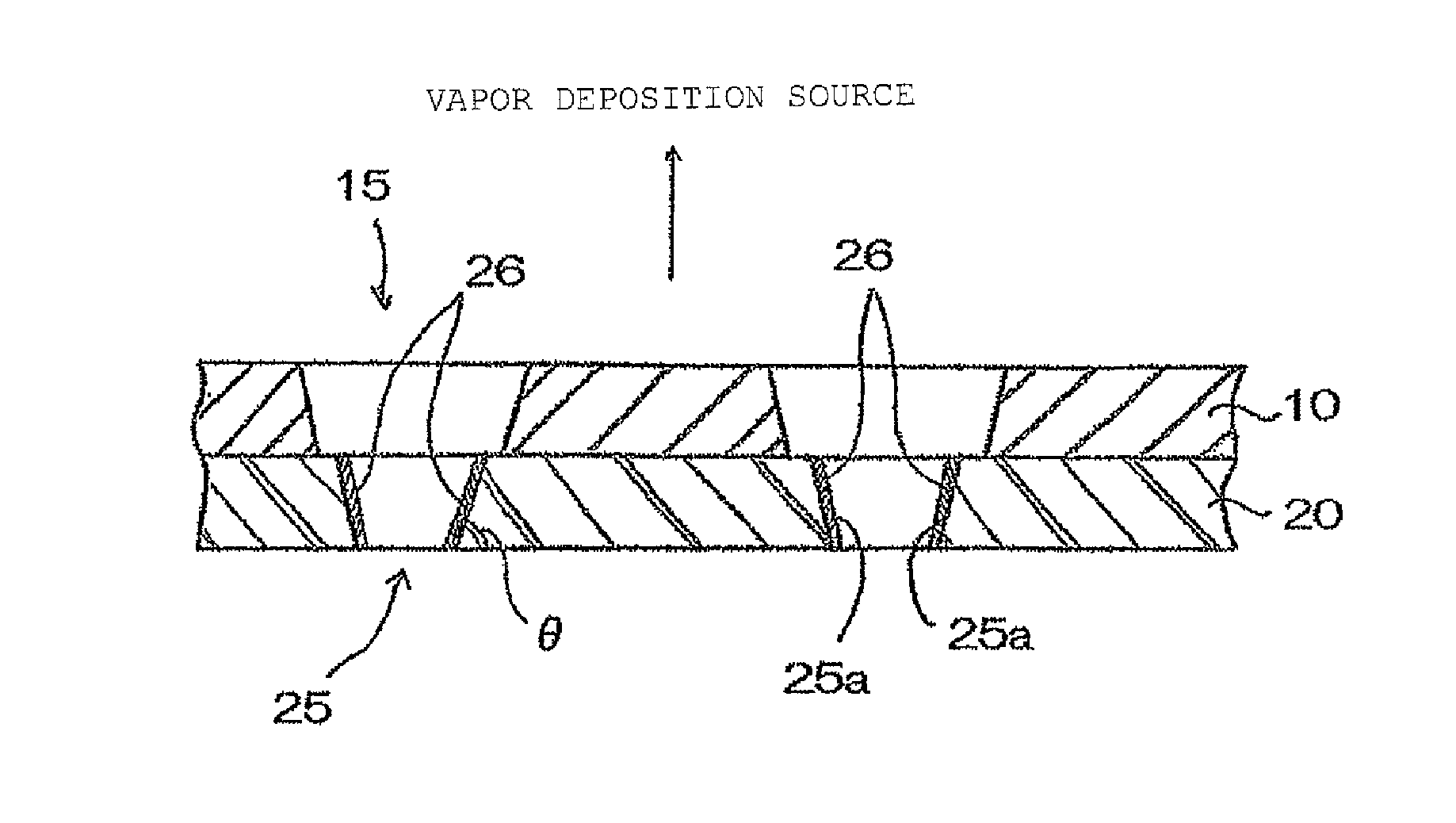 Vapor deposition mask, method for producing vapor deposition mask device and method for producing organic semiconductor element