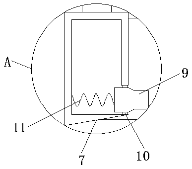 Boiler dust clearing device with dust suppression effect and working method of boiler dust clearing device