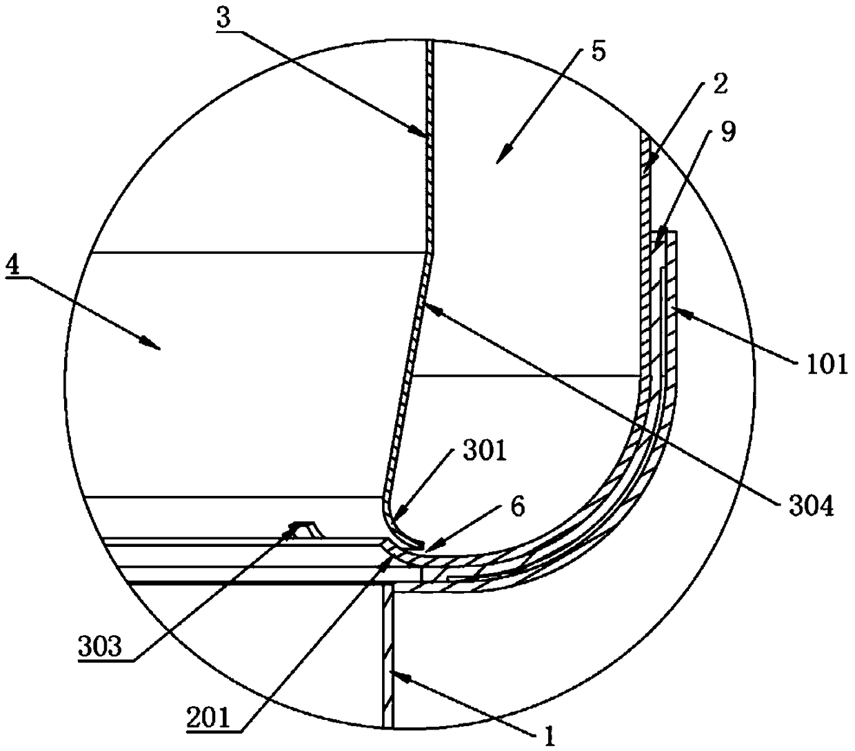 a dust collection device