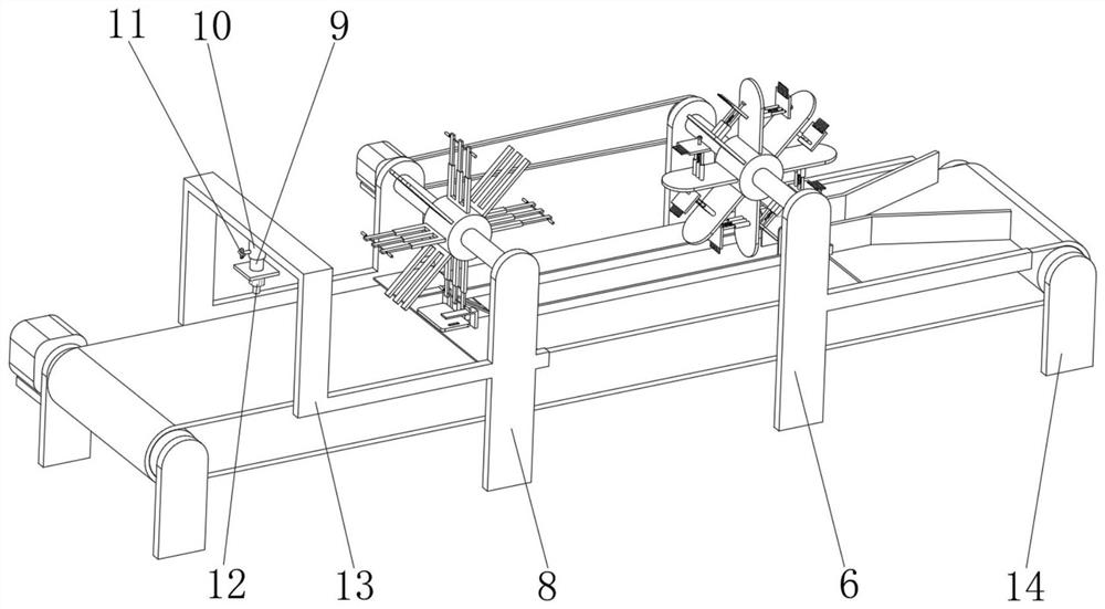 A mechanical automatic food production intelligent weighing packaging inkjet equipment