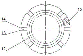 Static deformation experiment device for testing low-strength test piece