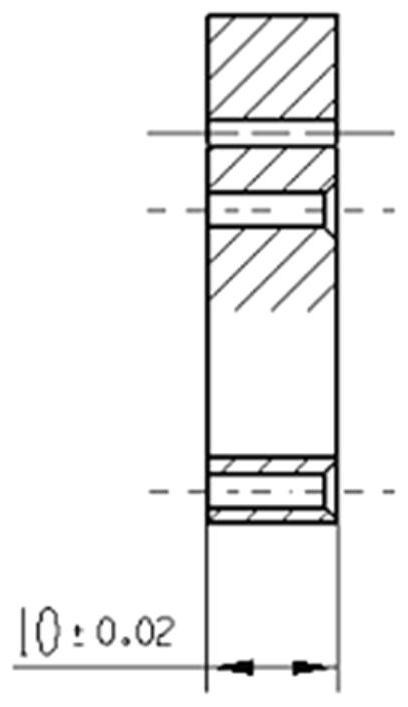 Horseshoe-shaped part machining positioning device and machining method thereof