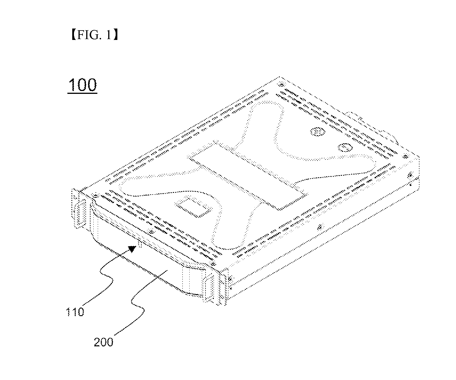 Battery module including LED element on PCB