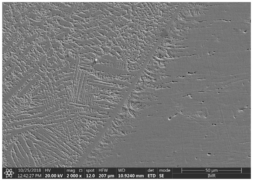 A kind of niti shape memory alloy and stainless steel electron beam welding method