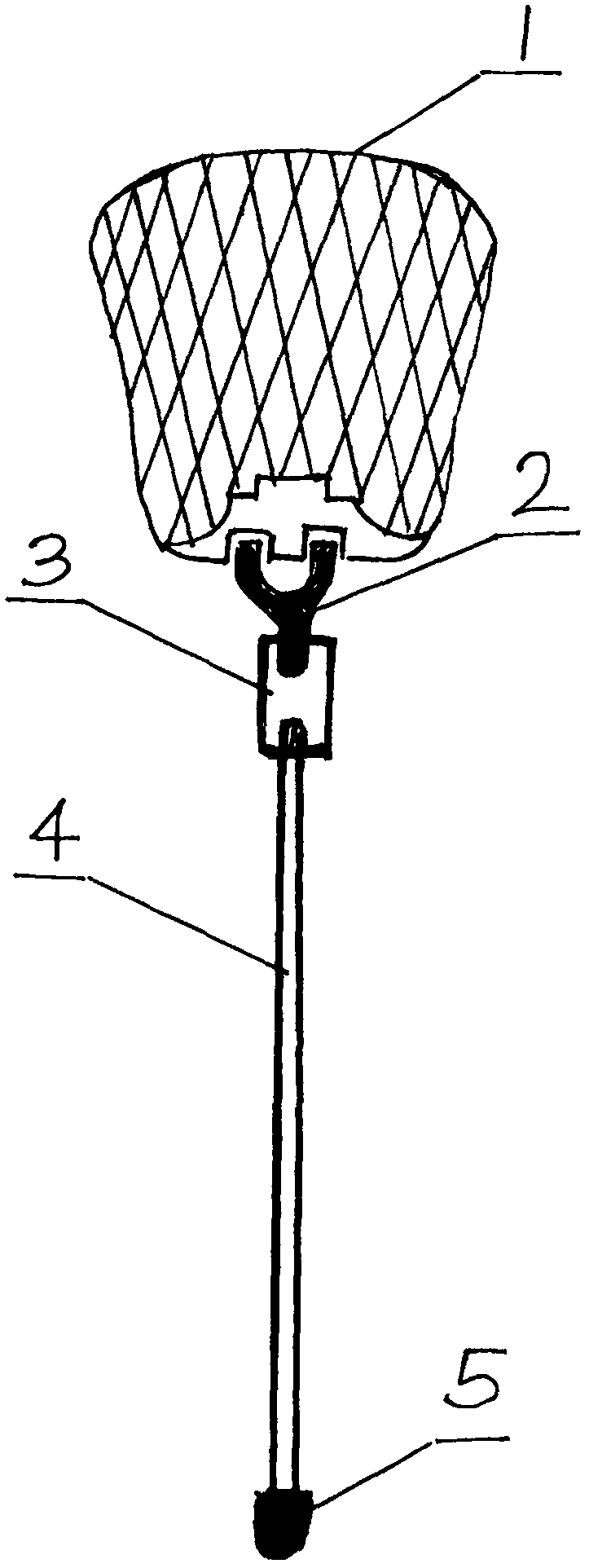 Soft elastic buffering manual flyswatter