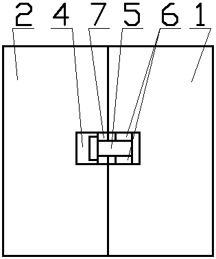 Elastic foldable refrigerator door