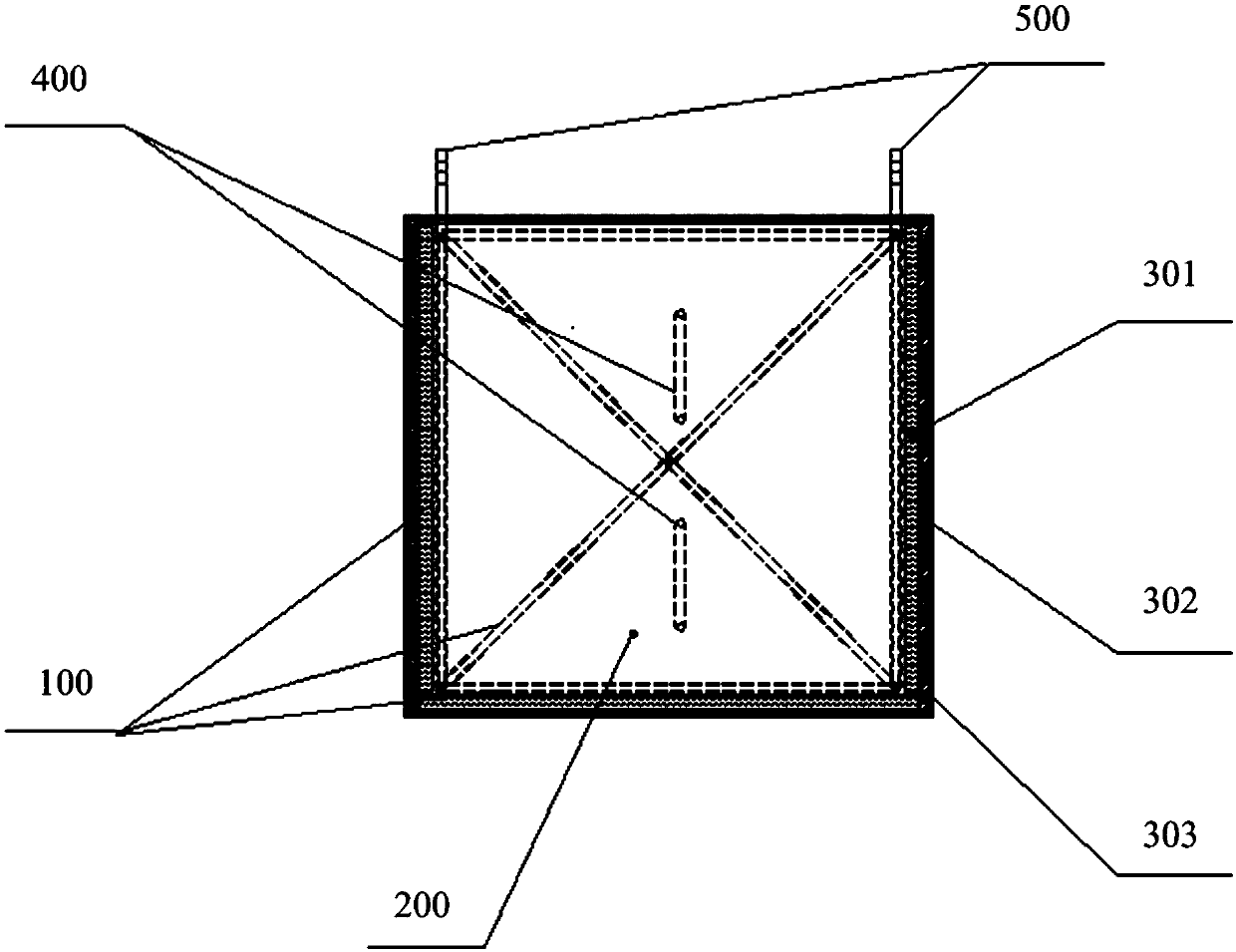 Composite structural component and application thereof