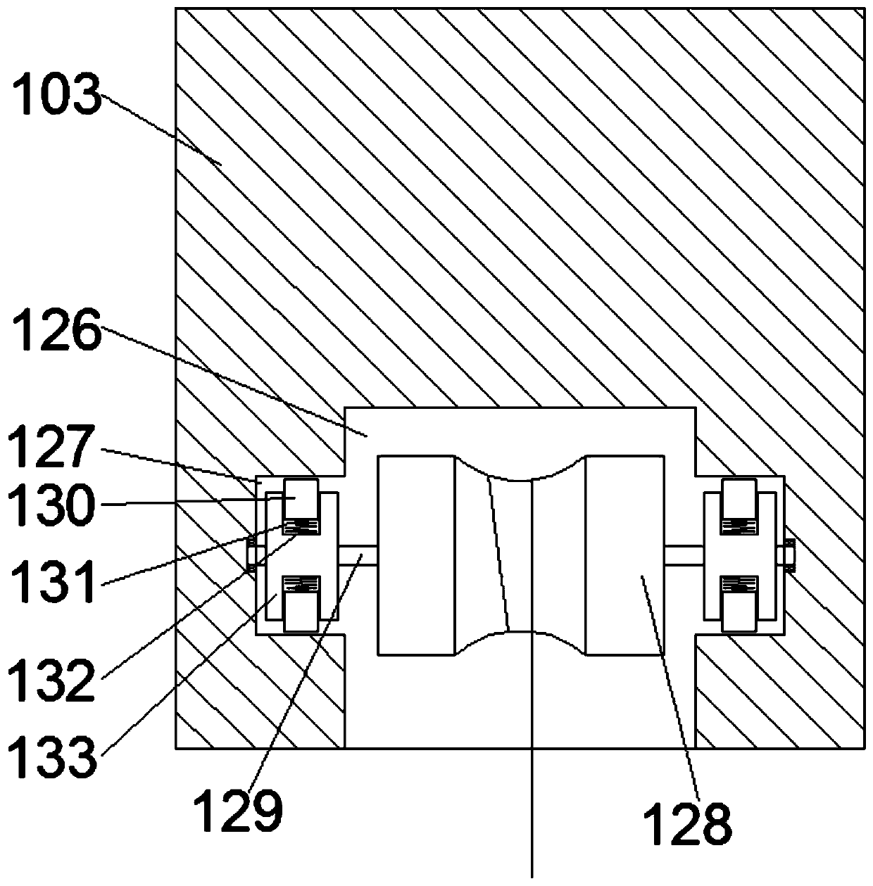 Training device for training squatting and arm muscles and use method