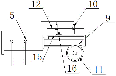 Full-automatic concrete pile skirt edge forming machine