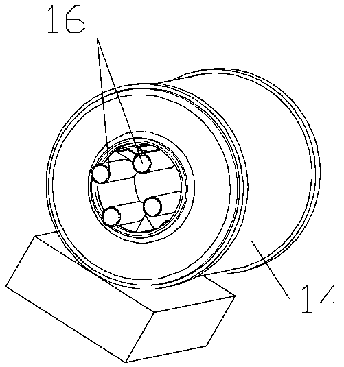 Multifunctional paper-surface gypsum board production device