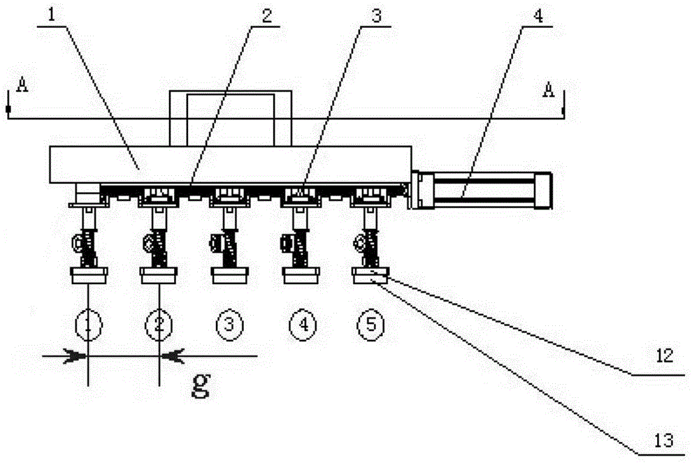 Sucker type stacking manipulator capable of remaining gap