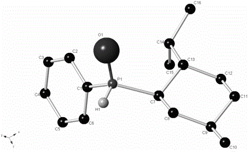 A kind of carbon phosphorus chiral dihydrocarbyl phosphine oxide and its synthesis method